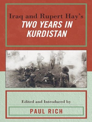 cover image of Iraq and Rupert Hay's Two Years in Kurdistan